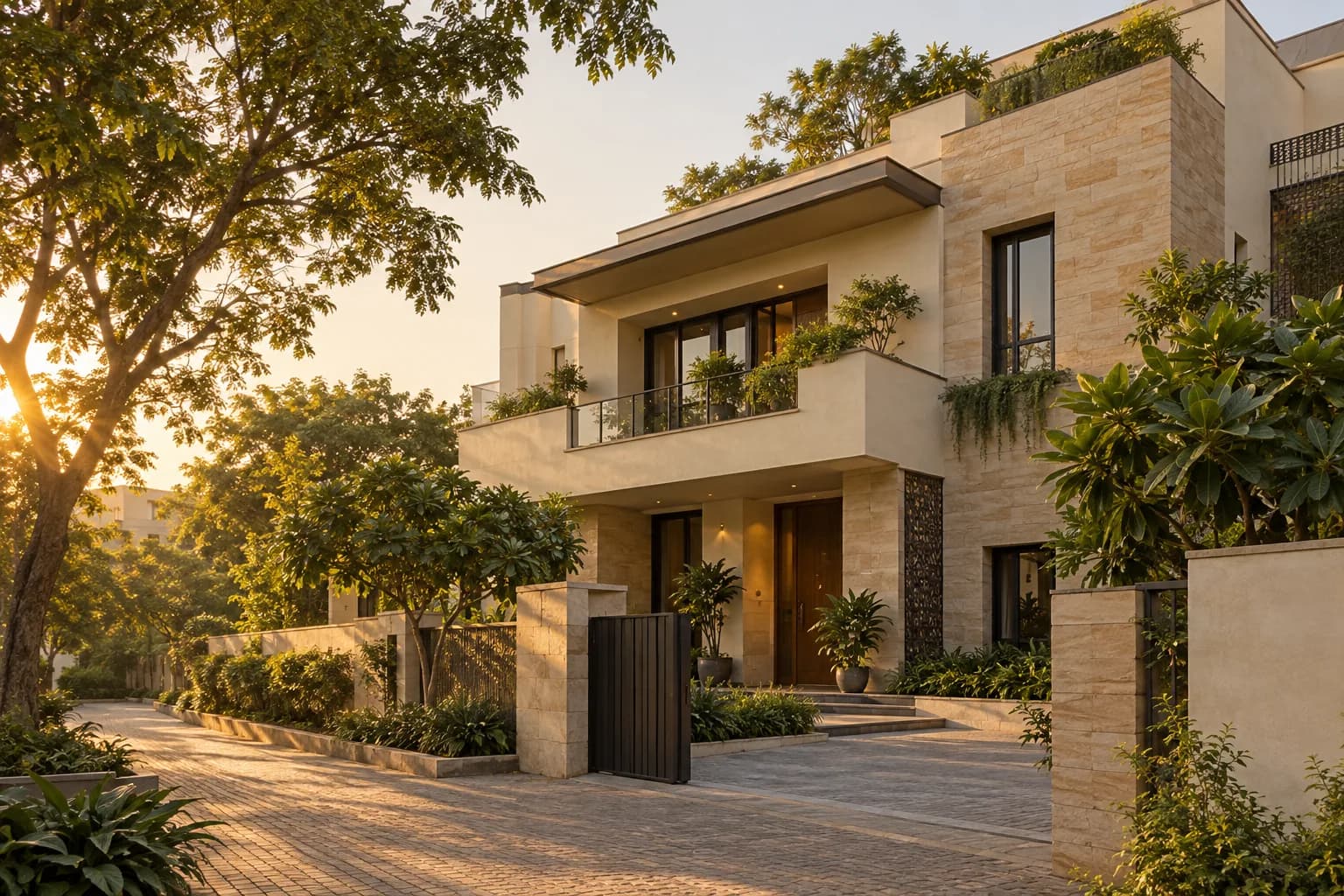 Property dealers & real estate illustrative concept